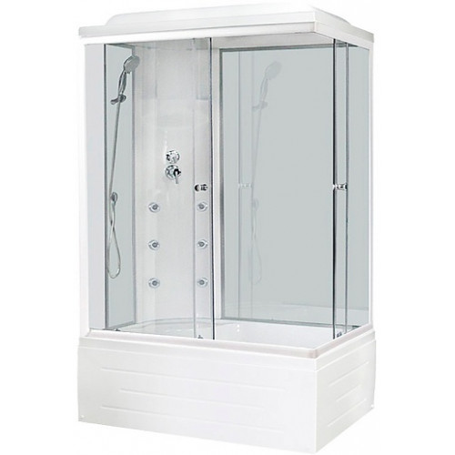 Royal Bath Душевая кабина BP 120x80 RB8120BP3-WT-L с гидромассажем