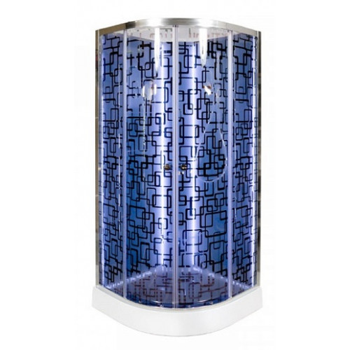 DTO Душевая кабина BМ1510 N LED