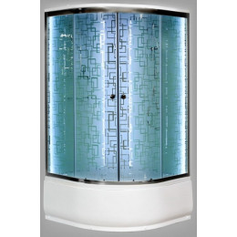 DTO Душевая кабина ЕМ4510 LED