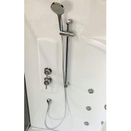 Royal Bath Душевая кабина RB150ALP-C-CH-R