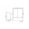 Royal Bath Душевая кабина RB 8120BK1-T-L
