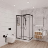 Niagara Душевая кабина NG- 6912-01QL BLACK
