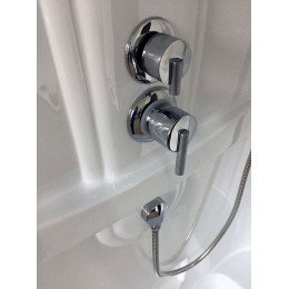 Royal Bath Душевая кабина RB 8120BP1-M-CH правая