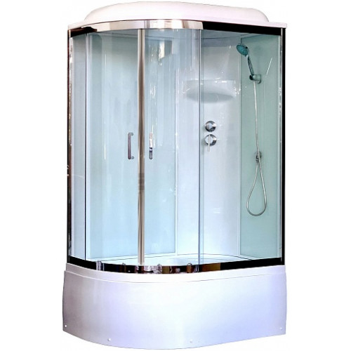 Royal Bath Душевая кабина RB 8120BK6-WT-CH-R