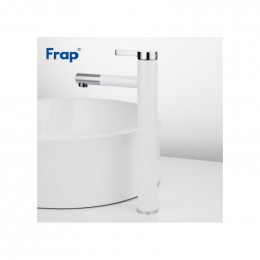 Смеситель для раковины Frap F1052-15 белый/хром