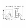 Смеситель для ванны Grohe Eurocube 24062000