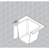 Скрытая часть Hansgrohe sBox на край ванны 13560180