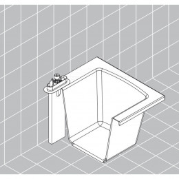 Скрытая часть Hansgrohe sBox на край ванны 13560180