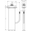 Скрытая часть Hansgrohe sBox на край ванны 13560180