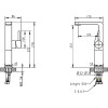 Смеситель  для раковины Bravat Arc F16061K-A2-ENG