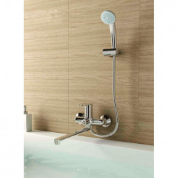 Смеситель для ванны Ledeme L2210 хром