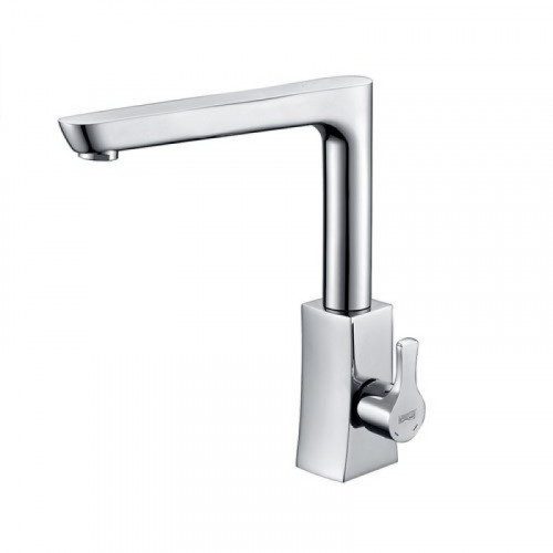 Смеситель WasserKRAFT Berkel 4807 для кухни с поворотным изливом, аэратор с регулируемым наклоном струи, хром