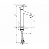 Смеситель для раковины Hansgrohe Talis S New 72031000 190 mm с донным клапаном