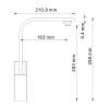 Смеситель WasserKRAFT Alme 1507 для кухни