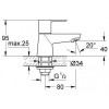 Кран для холодной воды Grohe BauLoop 20422000