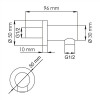 WasserKRAFT A188 Подключение шланга 9062928