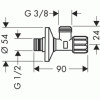Шланговое подключение Hansgrohe G 13904000 с фильтром