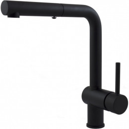 Смеситель для кухни Paffoni Light LIG285NO-MET Черный матовый
