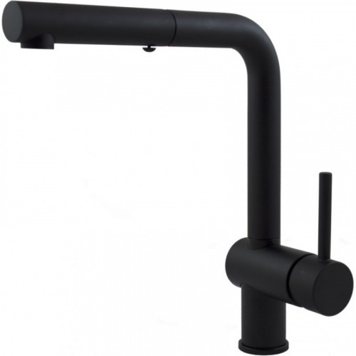 Смеситель для кухни Paffoni Light LIG285NO-MET Черный матовый