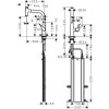 Смеситель для кухни Hansgrohe Metris Select M71 73802000 Хром