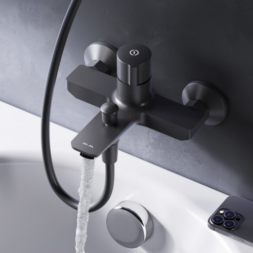Смеситель для ванны Am.Pm X-Joy F85A10522 черный матовый