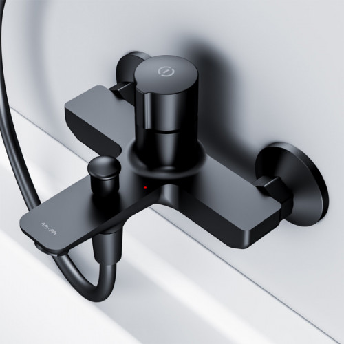 Смеситель для ванны Am.Pm X-Joy F85A10522 черный матовый