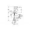 Смеситель для кухни GROHE Plus 23843003 со сливным гарнитуром, выдвижной излив, L-Size