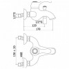 Смеситель для ванны Paffoni Flavia FA022CR