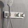 Смеситель для душа Hansgrohe RainSelect 15355400, 2 потребителя, термостатический, белый/хром