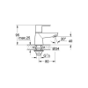 Смеситель для раковины Grohe BauEdge 20421000 (вентиль на одну воду)