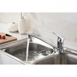 Смеситель для кухни Ledeme L4913 хром