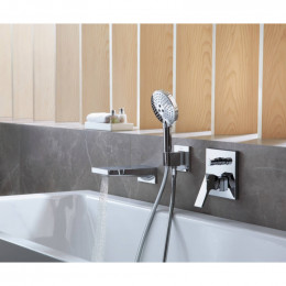 Смеситель для ванны Hansgrohe Metropol 32545140 бронза матовая