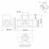 Комплект для раковины WasserKRAFT A15513 хром