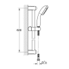 Комплект / Набор смесителей Grohe 3 в 1 Eurosmart 2015 123570 (124446)