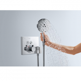 Смеситель с термостатом Hansgrohe ShowerSelect 15765000 внешняя часть