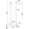 Смеситель для раковины Paffoni Light, хром LIG031CR