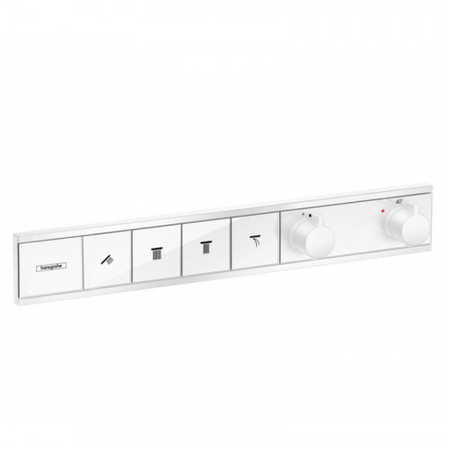Смеситель для душа Hansgrohe RainSelect 15382700, 4 потребителя, термостатический, белый матовый