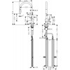 Смеситель для кухни Hansgrohe Talis M54 210 sBox 72801670 черный матовый