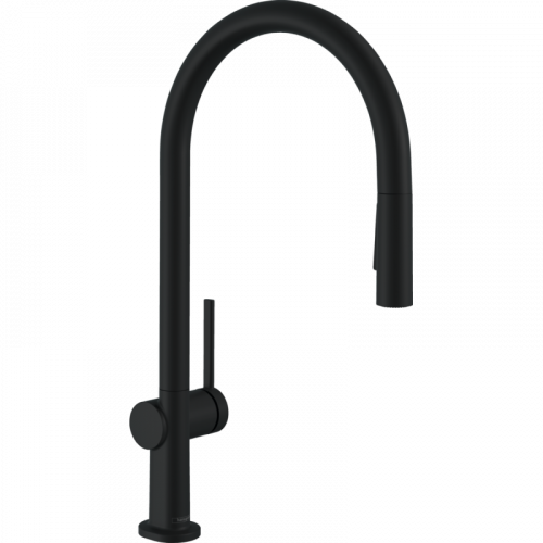 Смеситель для кухни Hansgrohe Talis M54 210 sBox 72801670 черный матовый