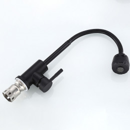 Смеситель для кухни Frap F40993-6 черный матовый