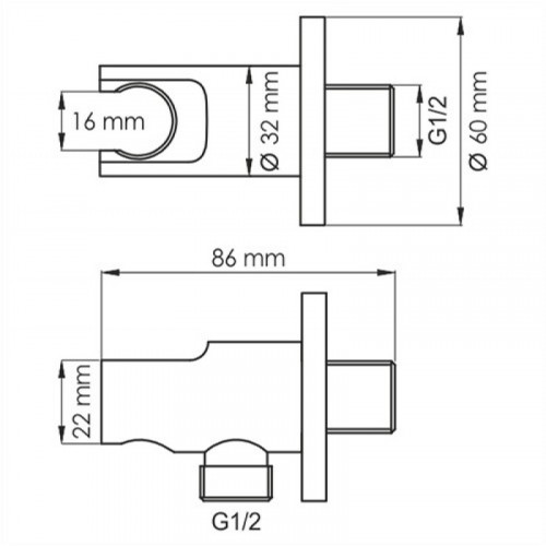 WasserKRAFT A148 Подключение шланга 9062843