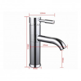 Смеситель для раковины Frap F1052 хром