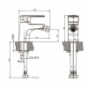Смеситель для биде Bravat Eler хром F3239218CP-1-RUS
