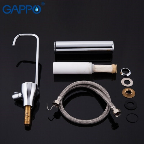 Смеситель для кухни Gappo G4352 со встроенным фильтром хром