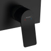 Смеситель для ванны Hansgrohe Vivenis 75415670 черный матовый
