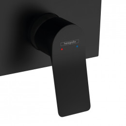 Смеситель для ванны Hansgrohe Vivenis 75415670 черный матовый