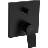 Смеситель для ванны Hansgrohe Vivenis 75415670 черный матовый