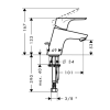 Смеситель для раковины Hansgrohe Focus E2 31730000