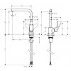 Смеситель для кухни Hansgrohe Focus 31817670 Черный матовый