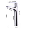 Смеситель для раковины River Lux R024 10000003149 Хром